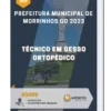 Apostila Técnico em Gesso Ortopédico Prefeitura de Morrinhos GO 2023