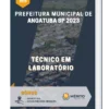Apostila Técnico em Laboratório Prefeitura de Angatuba SP 2023