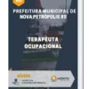 Apostila Terapeuta Ocupacional Prefeitura de Nova Petrópolis RS 2023