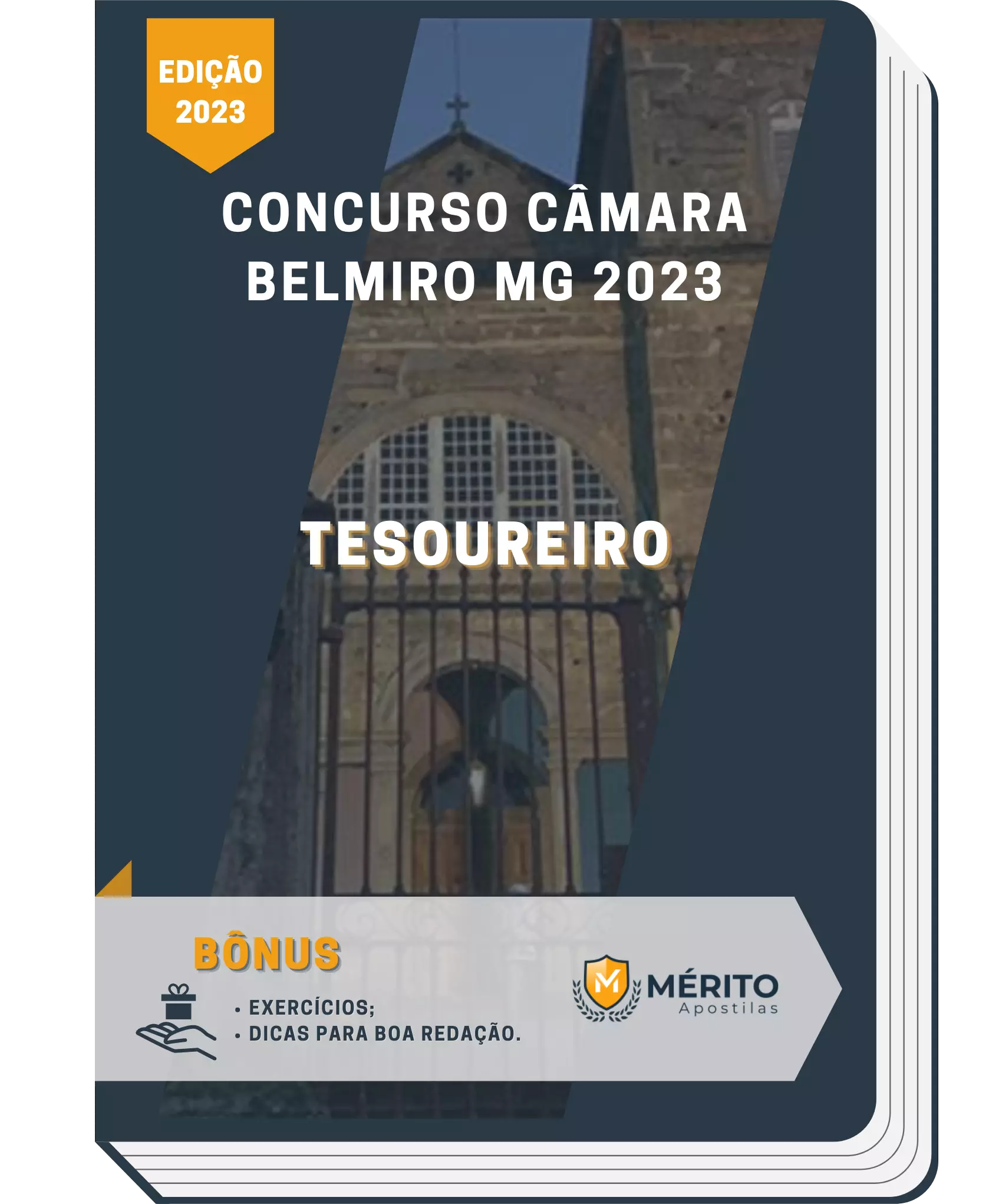 Apostila Tesoureiro Concurso Câmara Belmiro Braga MG 2023