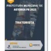 Apostila Tratorista Prefeitura de Astorga PR 2023