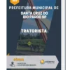 Apostila Tratorista Prefeitura de Santa Cruz do Rio Pardo SP 2023