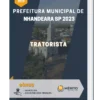 Apostila Tratorista Prefeitura de Nhandeara SP 2023
