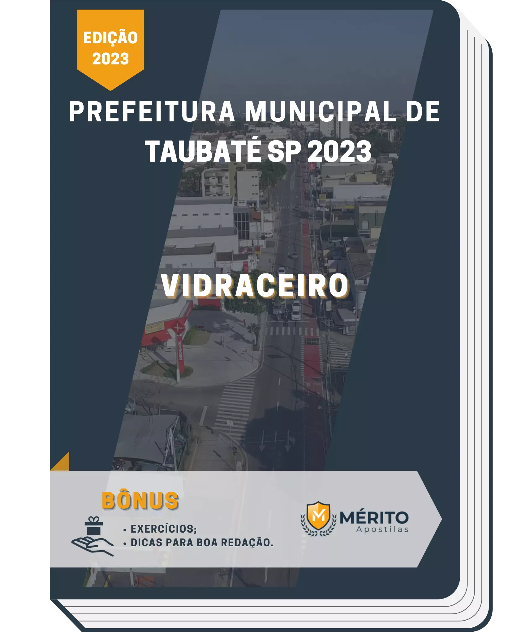 Apostila Vidraceiro Prefeitura de Taubaté SP 2023