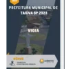 Apostila Vigia Prefeitura de Taiúva SP 2023
