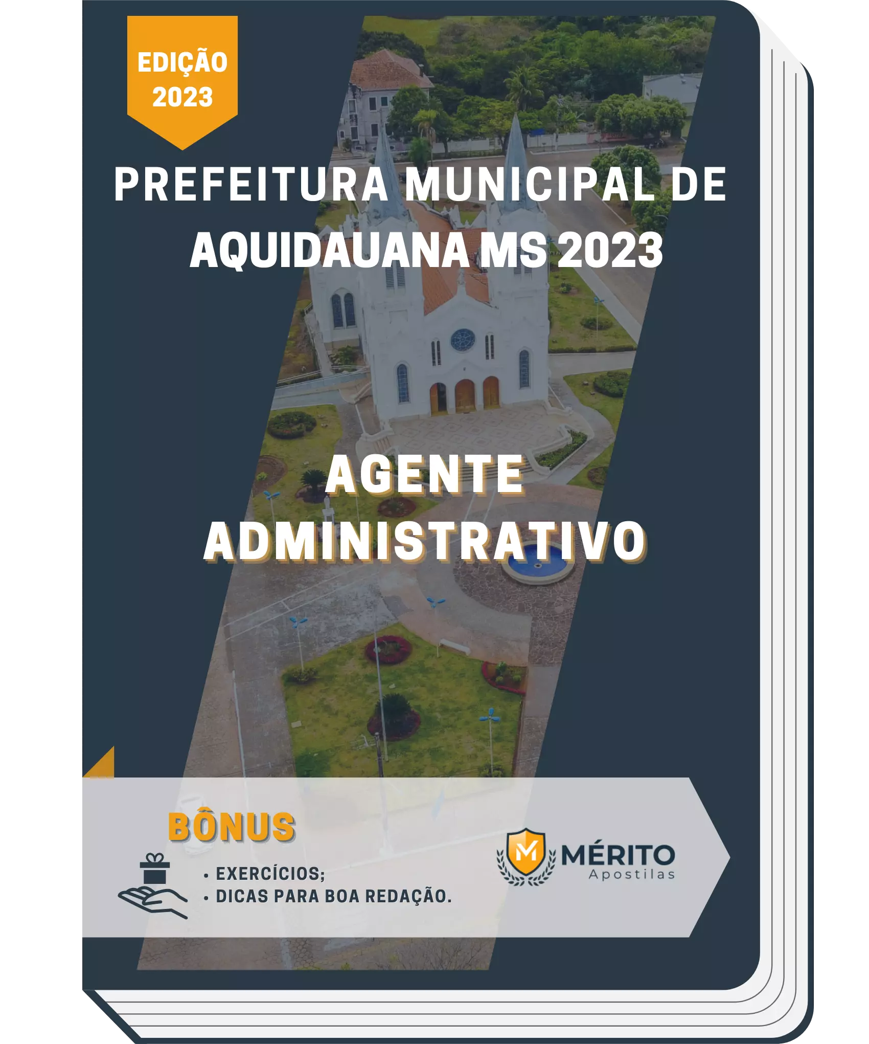 Apostila Agente Administrativo Prefeitura de Aquidauana MS 2023