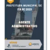 Apostila Agente Administrativo Prefeitura de Itá SC 2023