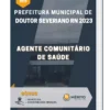Apostila Agente Comunitário De Saúde Prefeitura Doutor Severiano RN 2023