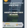 Apostila Agente Comunitário de Saúde Prefeitura de Ipira SC 2023