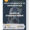 Apostila Agente De Atividades Gerais Prefeitura de Xavantina SC 2023