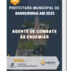 Apostila Agente De Combate Às Endemias Prefeitura de Barreirinha AM 2023