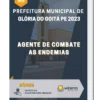 Apostila Agente De Combate As Endemias Prefeitura de Glória do Goitá PE 2023