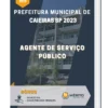 Apostila Agente De Serviço Público Prefeitura de Caieiras SP 2023