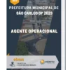 Apostila Agente Operacional Prefeitura de São Carlos SP 2023