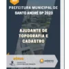 Apostila Ajudante De Topografia E Cadastro Prefeitura de Santo André SP 2023