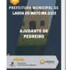 Apostila Ajudante de Pedreiro Prefeitura de Lagoa do Mato MA 2023