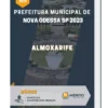 Apostila Almoxarife Prefeitura de Nova Odessa SP 2023