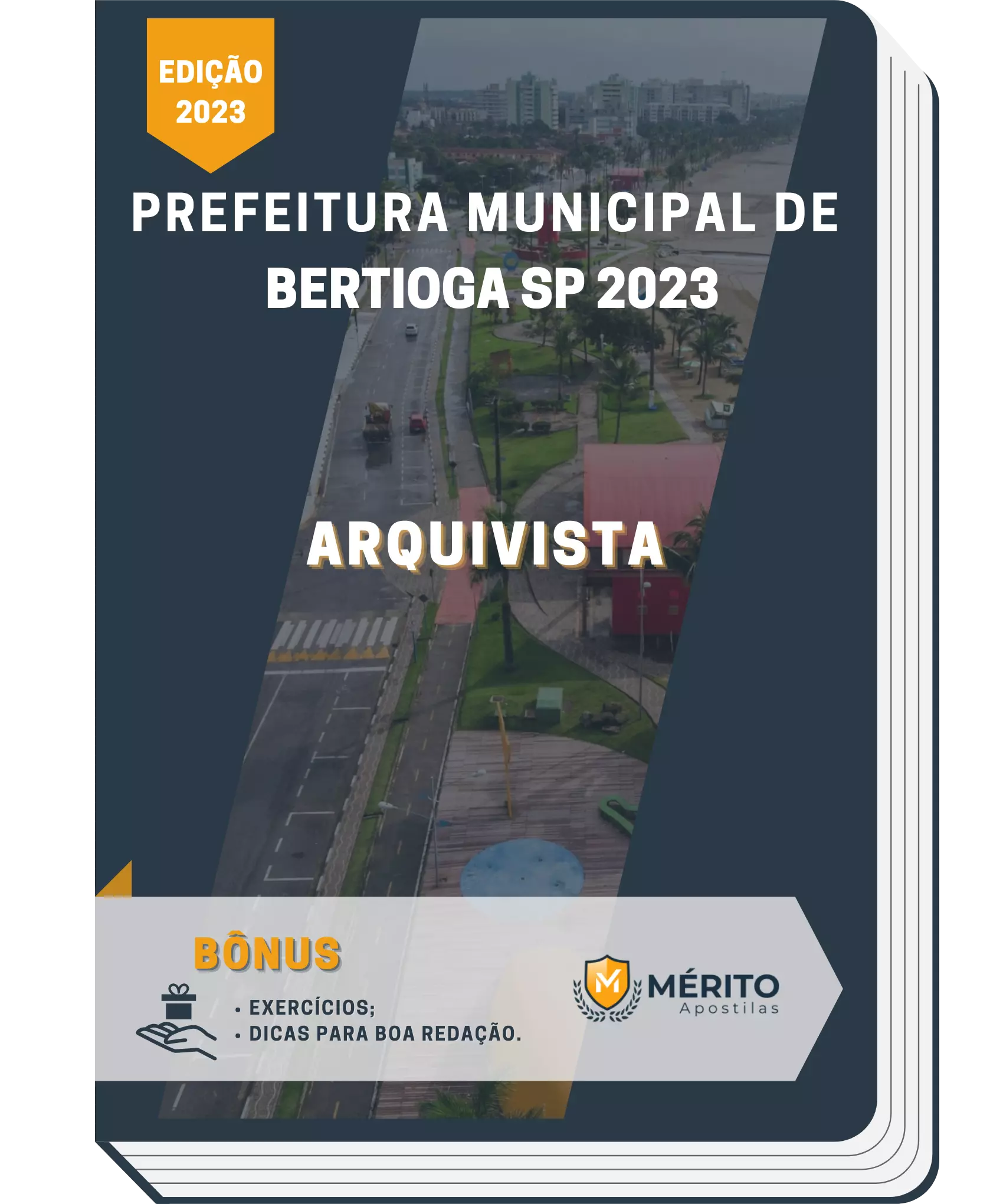Apostila Arquivista Prefeitura de Bertioga SP 2023
