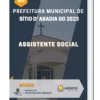 Apostila Assistente Social Prefeitura de Sítio D' Abadia GO 2023