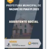 Apostila Assistente Social Prefeitura de Nazaré do Piauí PI 2023