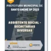 Apostila Assistente Social/ Secretarias Diversas Prefeitura de Santo André SP 2023