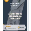Apostila Atendente de Consultório Dentário Concurso UEPB 2023