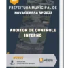 Apostila Auditor de Controle Interno Prefeitura de Nova Odessa SP 2023
