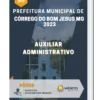 Apostila Auxiliar Administrativo Prefeitura de Córrego do Bom Jesus MG 2023
