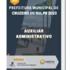 Apostila Auxiliar Administrativo Prefeitura de Cruzeiro do Sul PR 2023