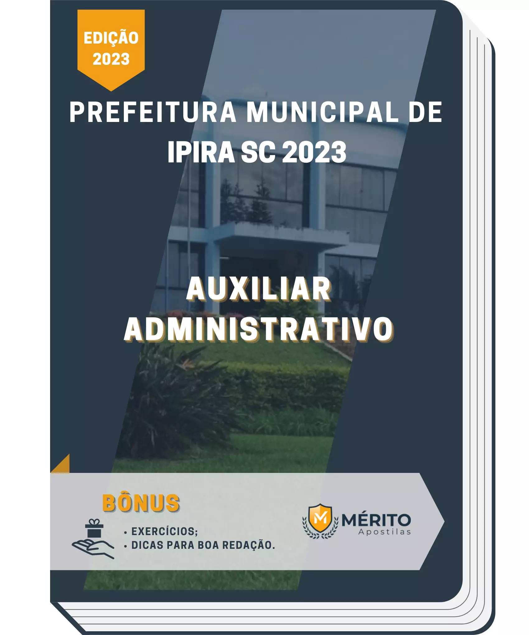 Apostila Auxiliar Administrativo Prefeitura de Ipira SC 2023