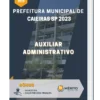 Apostila Auxiliar Administrativo Prefeitura de Caieiras SP 2023