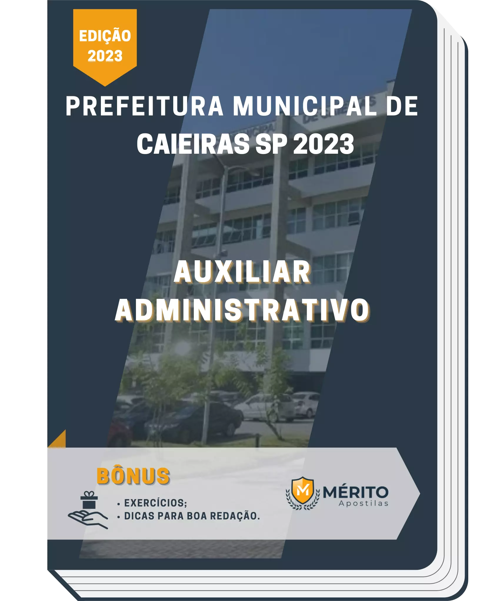 Apostila Auxiliar Administrativo Prefeitura de Caieiras SP 2023