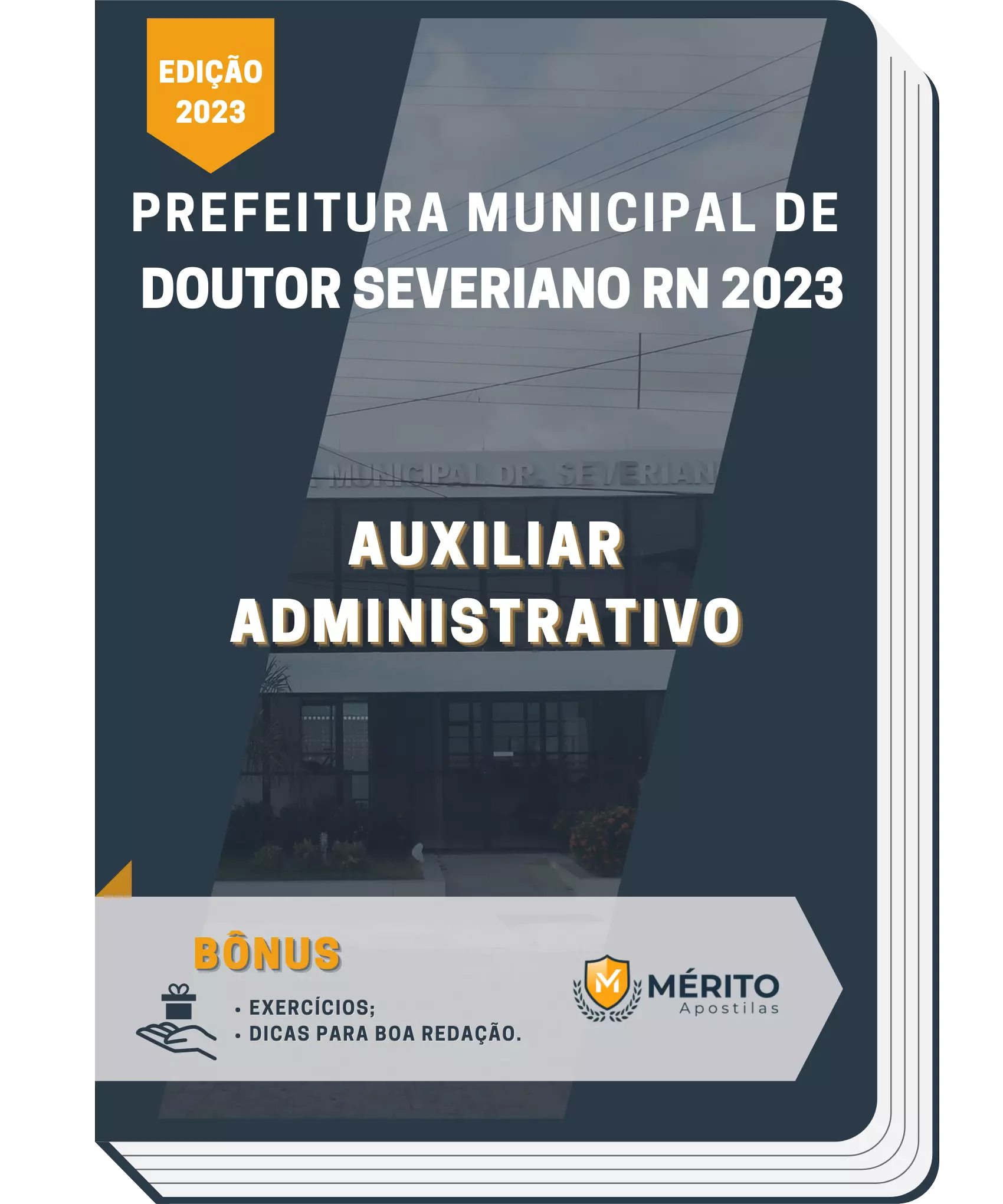 Apostila Auxiliar Administrativo Prefeitura Doutor Severiano RN 2023