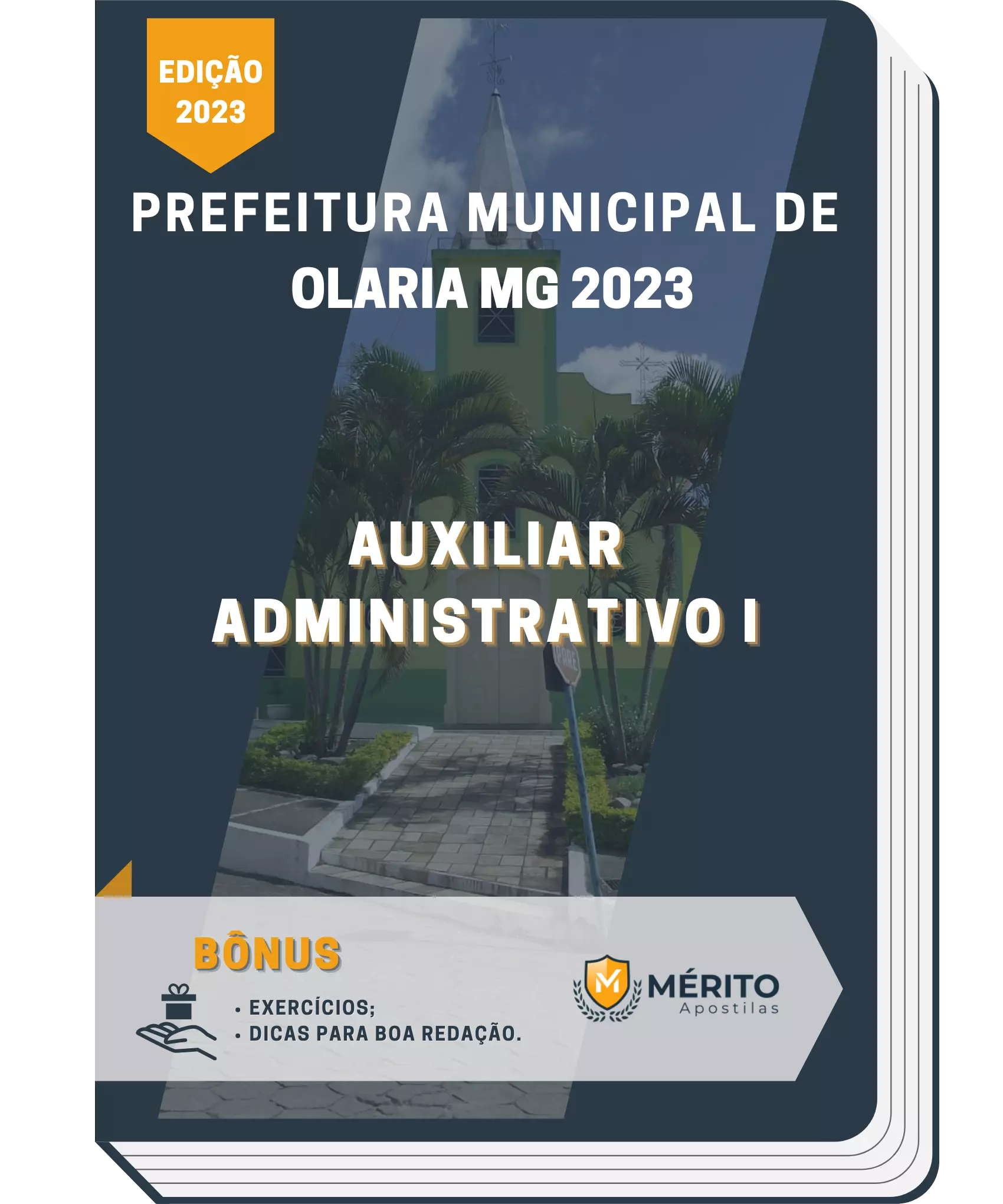 Apostila Auxiliar Administrativo I Prefeitura de Olaria MG 2023