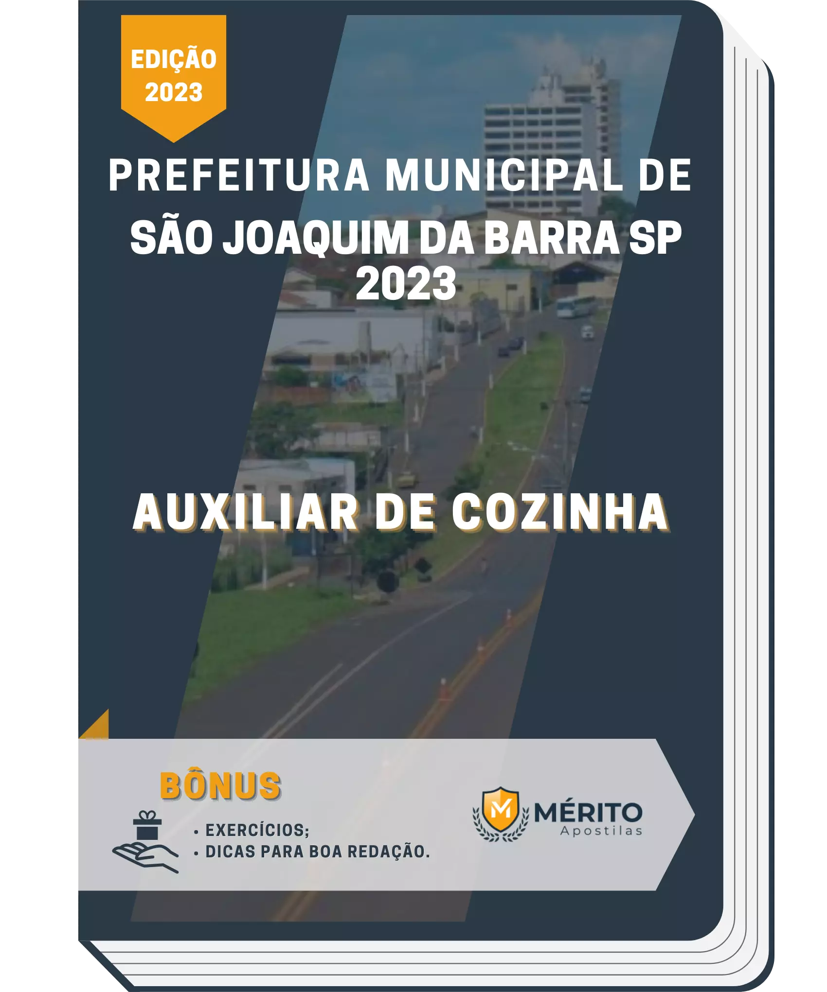 Apostila Auxiliar De Cozinha Prefeitura de São Joaquim da Barra SP 2023