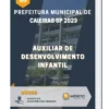 Apostila Auxiliar De Desenvolvimento Infantil Prefeitura de Caieiras SP 2023
