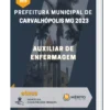 Apostila Auxiliar De Enfermagem Prefeitura de Carvalhópolis MG 2023