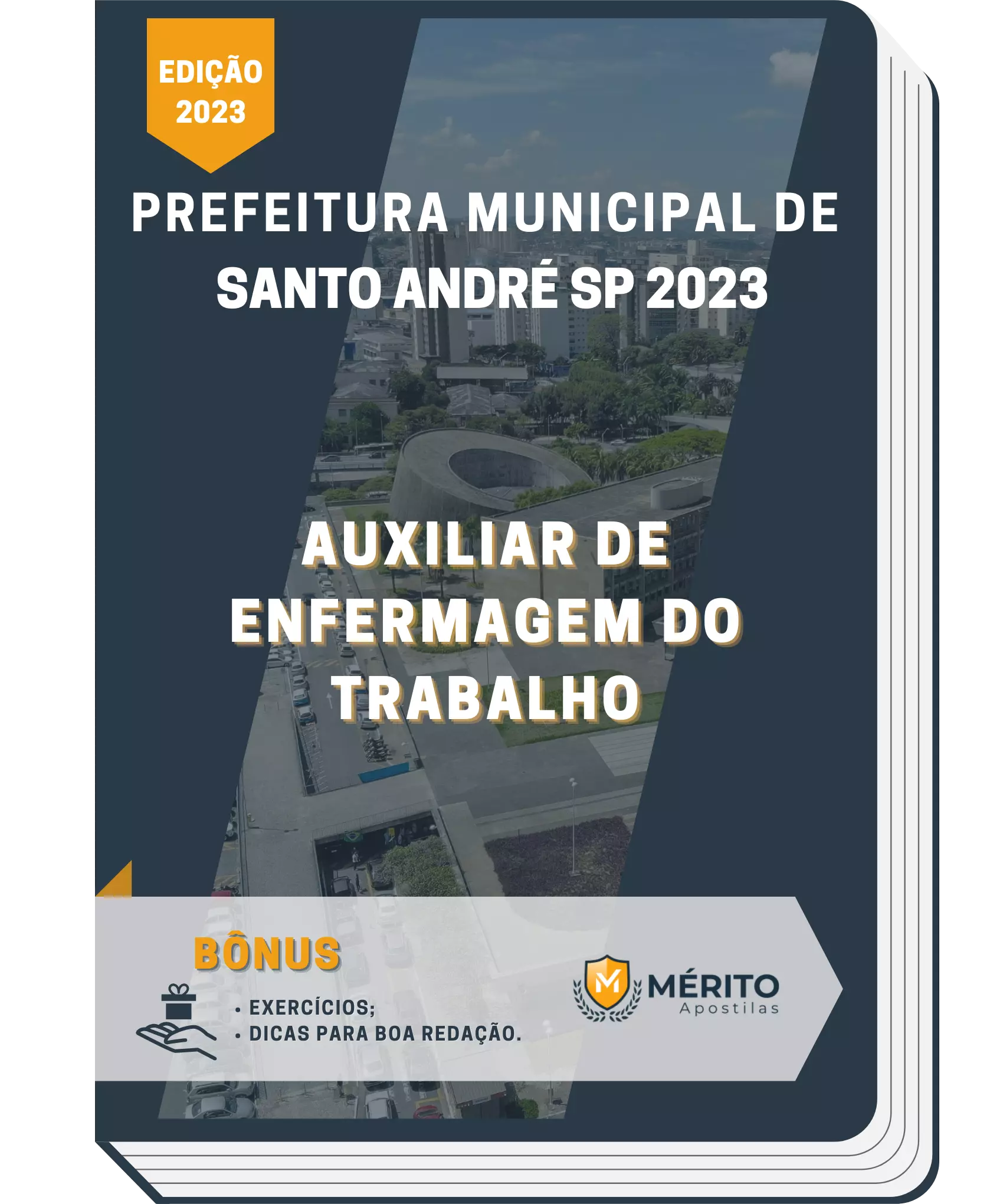 Apostila Auxiliar De Enfermagem Do Trabalho Prefeitura de Santo André SP 2023