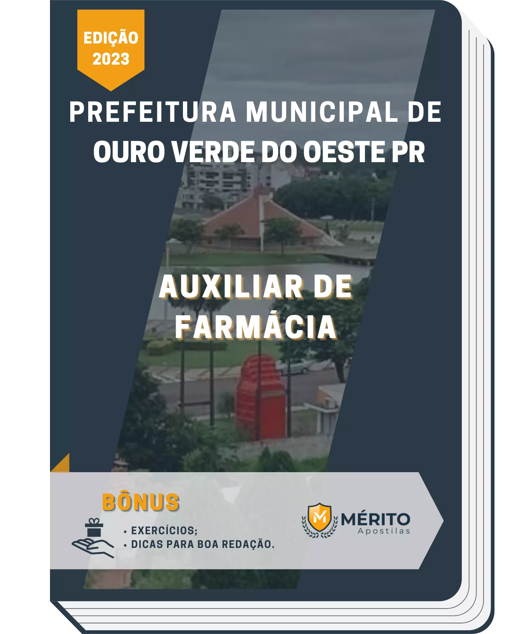 Apostila Auxiliar De Farmácia Prefeitura de Ouro Verde do Oeste PR 2023