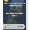 Apostila Auxiliar De Saúde Bucal Prefeitura de Jundiaí SP 2023