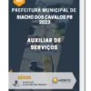 Apostila Auxiliar De Serviços Prefeitura de Riacho dos Cavalos PB 2023