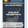 Apostila Auxiliar De Serviços Gerais Prefeitura de Bela Vista de Goiás GO 2023