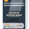 Apostila Auxiliar De Serviços Gerais Prefeitura Doutor Severiano RN 2023