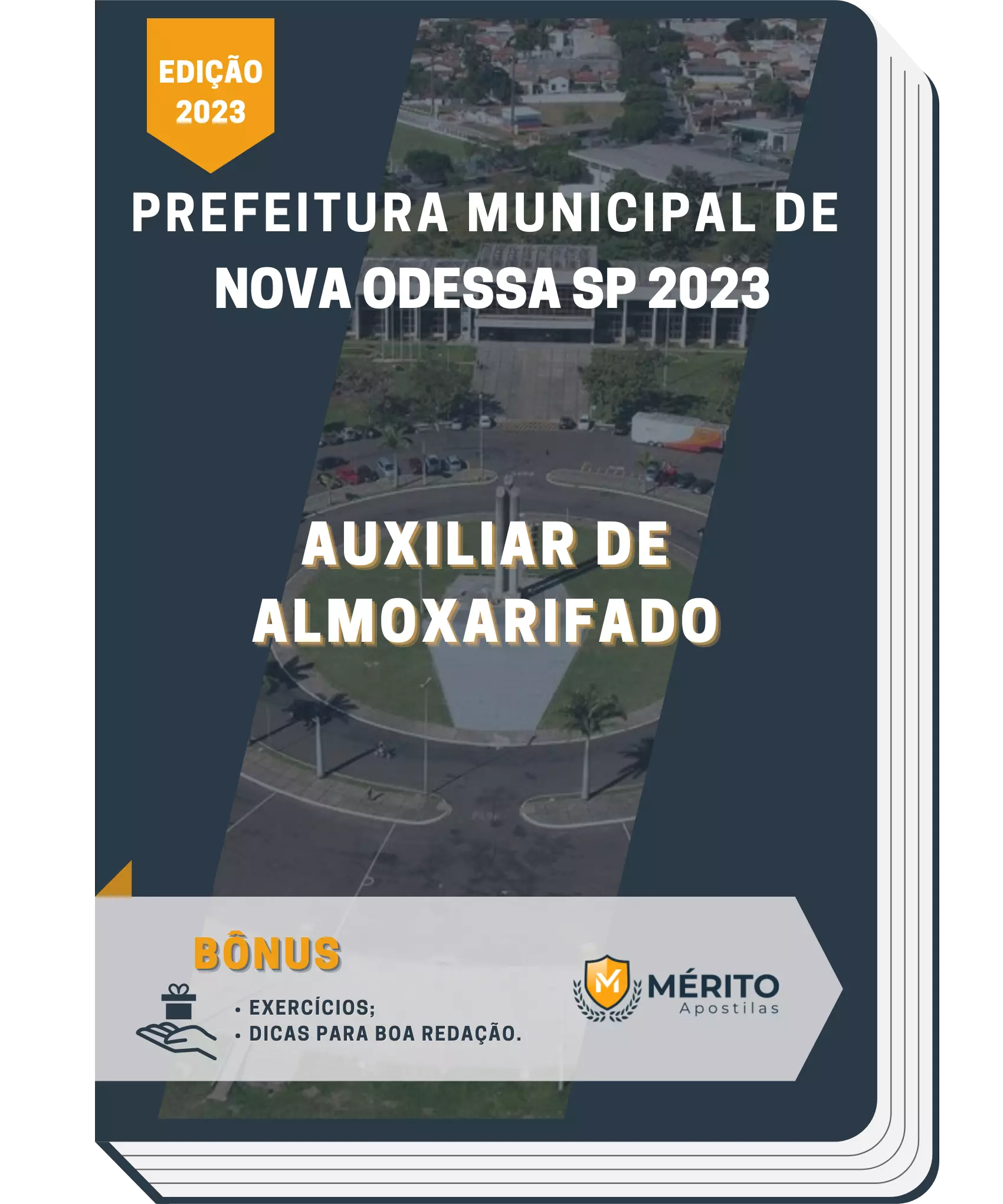 Apostila Auxiliar de Almoxarifado Prefeitura de Nova Odessa SP 2023