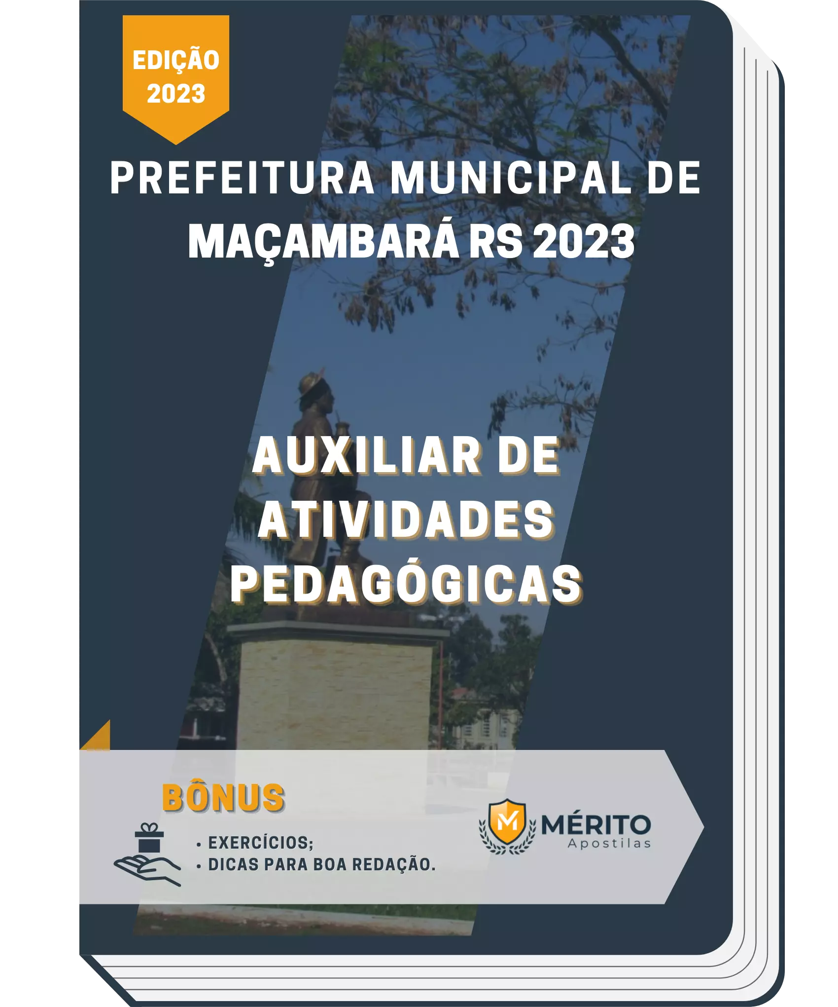 Apostila Auxiliar de Atividades Pedagógicas Prefeitura de Maçambará RS 2023