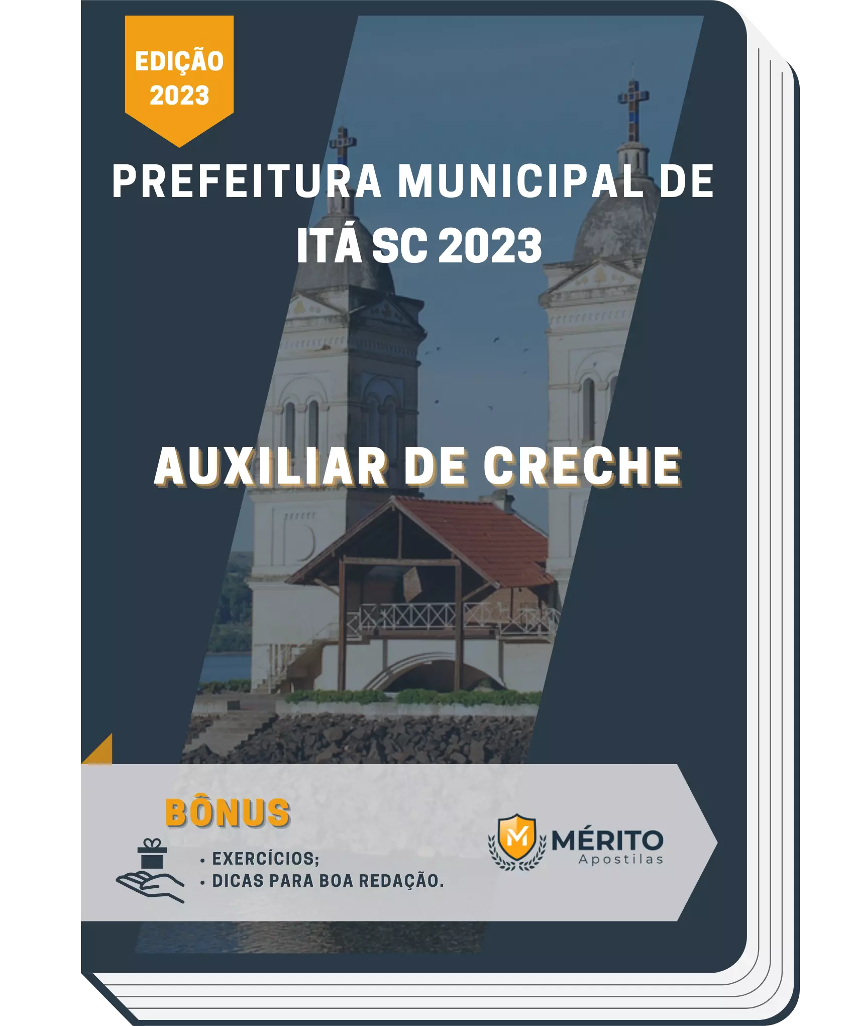 Apostila Auxiliar de Creche Prefeitura de Itá SC 2023