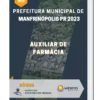 Apostila Auxiliar de Farmácia Prefeitura de Manfrinópolis PR 2023