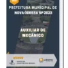 Apostila Auxiliar de Mecânico Prefeitura de Nova Odessa SP 2023