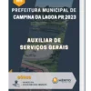 Apostila Auxiliar de Serviços Gerais Prefeitura de Campina da Lagoa PR 2023