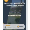 Apostila Borracheiro Prefeitura de Cesário Lange SP 2023